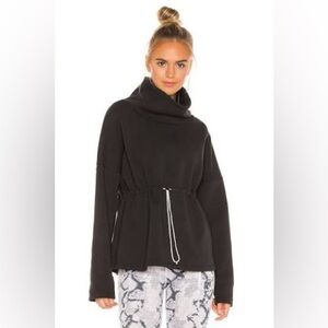 Varley Barton Sweatshirt in Black Size Small